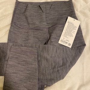 NWT Lululemon Align Pant II 25" Size 6 Herringbone